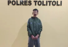 Satresnarkoba Polres Tolitoli Amankan Pria Bawa Sabu 2,42 Gram