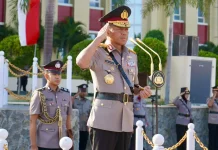 Kapolda Sulteng Ajak Personel Teladani Semangat Perjuangan Polri