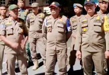 Giat Pengamanan Satpol-PP Buol pada POPDA ke XXIV