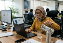 Lima Cara Tetap Segar di Kantor tanpa Mengandalkan Kopi