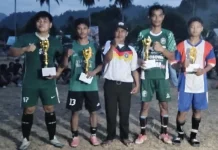 Klub Ngenat Juara Kades Cup 1 Desa Oyom