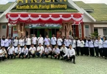 Apel Pagi, Kantor Pertanahan Parigi Moutong Perkuat Disiplin dan Integritas