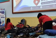 RRI Tolitoli Gelar Donor Darah Sambut Hari Radio ke-81