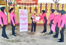 Bhayangkari Ogodeide Peduli Anak Terdampak Stunting