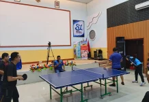 17 Tim Semarakkan Hari Radio ke-81 lewat Turnamen Tenis Meja