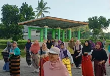 Pemdes Lalos Aktifkan Senam Sehat untuk Jaga Kesehatan Lansia