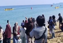 Final Lomba Dayung Perahu Naga Haornas 2026 Meriah di Lalos