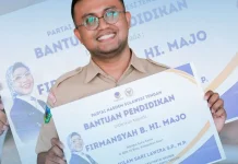 Imam Madjo Dapat Bantuan Pendidikan untuk Lanjut S2