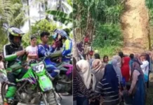 Ajang Motor Cross Berani Jelajah Nambaso Jadi Hiburan Warga