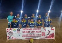 Empat Tim Lolos Semifinal Camat Cup Tolitoli Utara 2026