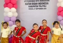 Sanggar Yukita Meriahkan Musyawarah Ranting II IBI Tolitoli