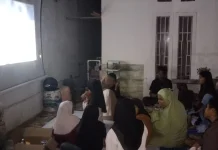 TKA-TPA-TQA Qurrota A’yun Dapalak Gelar Nobar Sejarah