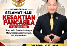 Risman Ajak Masyarakat Jadikan Pancasila Pemersatu Bangsa