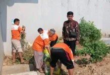 Kontrol Rutin, Lapas Tolitoli Jaga Area Beranggang Tetap Aman