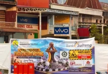 Tugu Gotong Royong Mulai Dibangun di Jalan Magamu