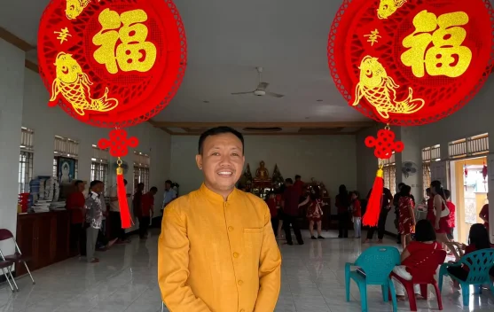 Vihara Dhamma Tirta Rayakan Imlek Penuh Khidmat