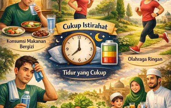 Tips Sehat Seharian walau Berpuasa
