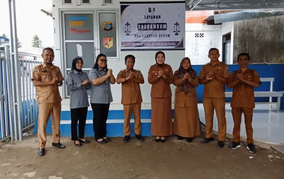 109 Desa dan Kelurahan Tolitoli Miliki Pos Bantuan Hukum