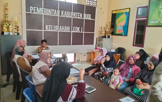 Kelurahan Leok I Intensifkan Himbauan Partisipasi Warga dalam Kegiatan Posyandu