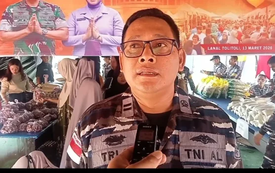 Bazar Pangan Murah Ramadan TNI di Tolitoli Disambut Antusias Warga