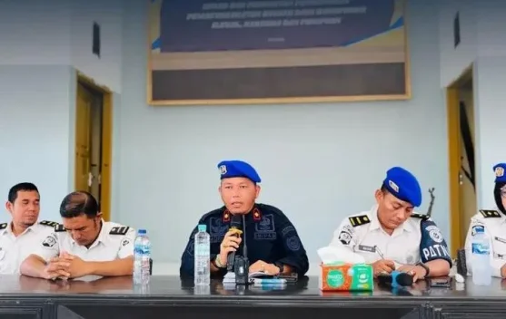 Lapas Kelas III Leok Perkuat Disiplin Pegawai, Tegaskan Komitmen Berantas HP Ilega