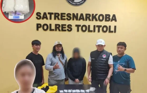 Polres Tolitoli Sita 315 Gram Sabu, Seorang Perempuan Diamankan