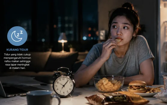 Mengapa Rasa Lapar Sering Muncul pada Malam Hari?
