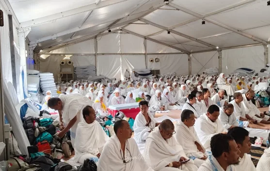 Jemaah Haji BPN 13 Diminta Jaga Kesehatan Saat Wukuf