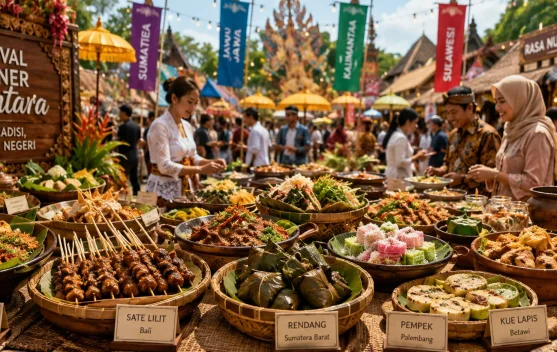 Makanan Unik Indonesia Jadi Daya Tarik Kuliner Nusantara