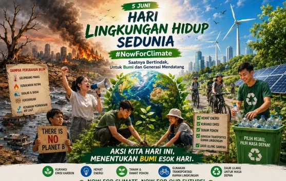 #NowForClimate, Saatnya Bertindak untuk Masa Depan Bumi