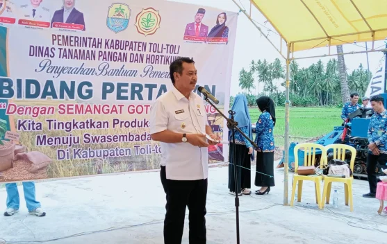 Bupati Tolitoli Minta Petani Optimalkan Bantuan Benih