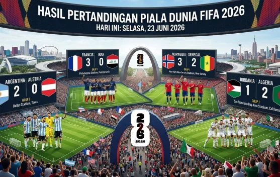 Argentina dan Prancis Lolos, Persaingan Grup Kian Memanas