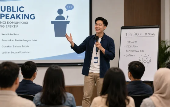 Lima Tips Belajar Public Speaking bagi Pemula agar Lebih Percaya Diri