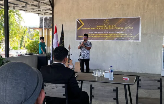 Gelar Kongres I, LBH Buol Pogogul Justice Diharapkan Jadi Edukator Hukum Warga