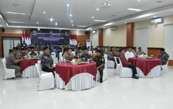 Polda Sulteng Gelar Doa Lintas Agama jelang Hari Bhayangkara ke-80