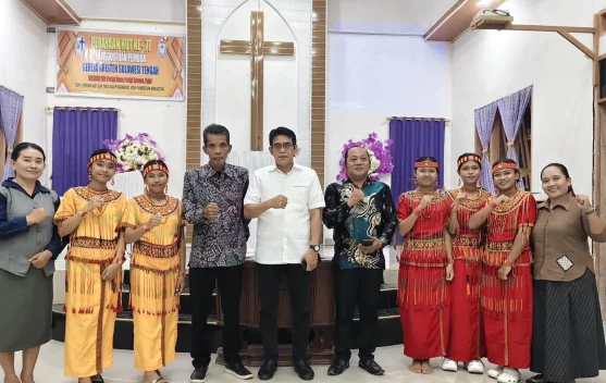 Bupati Erwin Buka HUT Ke-77 Persekutuan Pemuda GKST