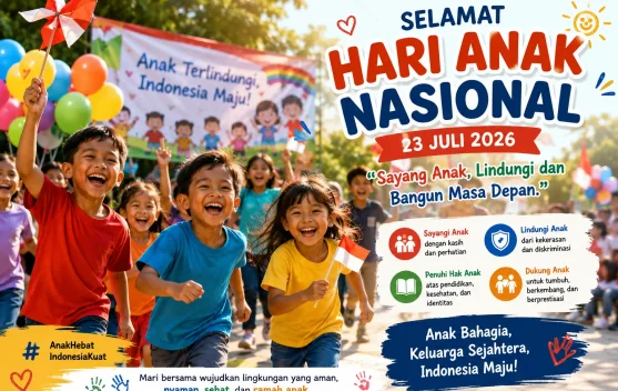 Hari Anak Nasional Jadi Momentum Perkuat Perlindungan Anak