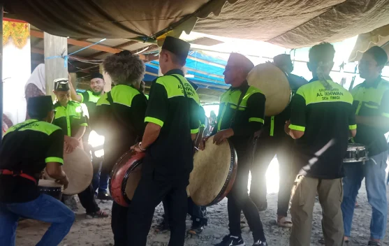Rebana Jadi Perekat Budaya dan Syiar Islam di Desa Tinigi