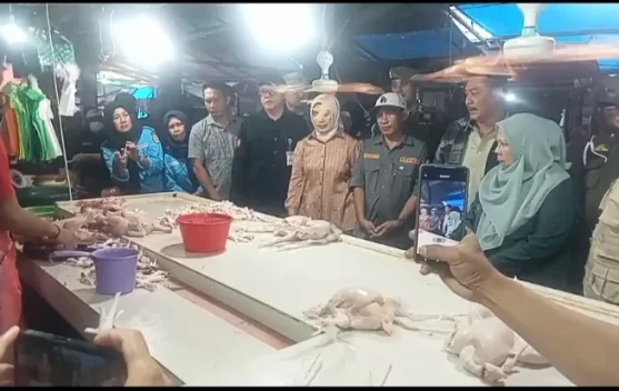 Wagub Sulteng Sidak Pasar Susumbolan, Harga Pangan Stabil