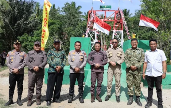 Jembatan Garuda Baina'a Barat Diresmikan
