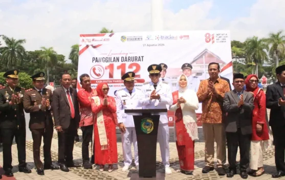 Parimo Resmi Luncurkan Layanan Darurat 112, Beroperasi 24 Jam