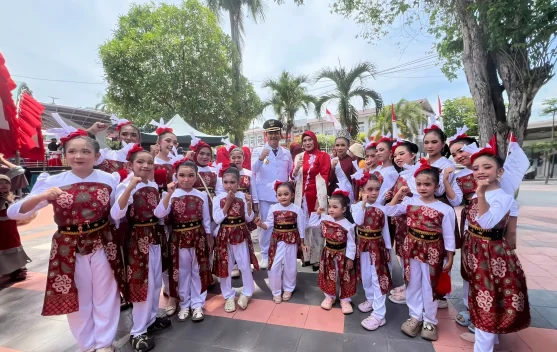 Bibine Dolrago Meriahkan HUT RI ke-81 Tolitoli