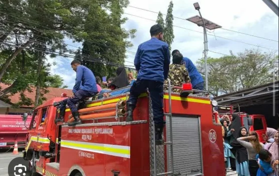 Damkar Kota Palu Butuh Tambahan Armada Pemadam Kebakaran.
