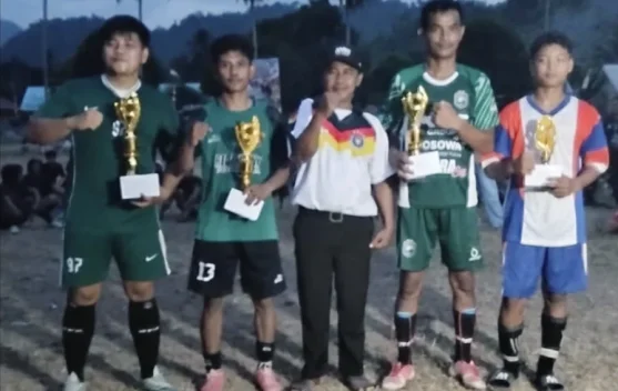 Klub Ngenat Juara Kades Cup 1 Desa Oyom