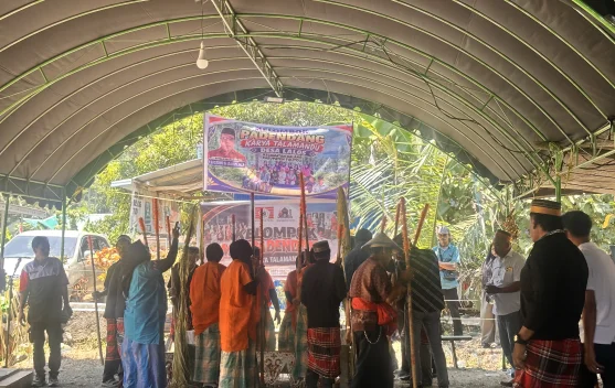 Mappadendang Desa Lalos Jadi Wujud Syukur Panen