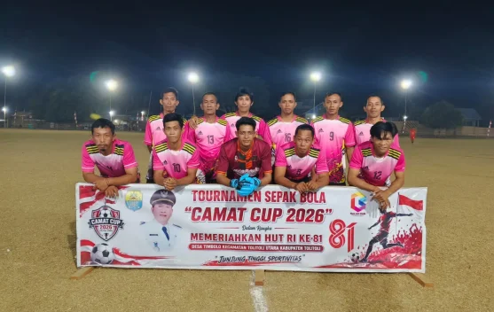 Delapan Tim Berebut Tiket Semifinal Camat Cup Tolitoli Utara