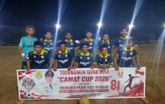 Empat Tim Lolos Semifinal Camat Cup Tolitoli Utara 2026
