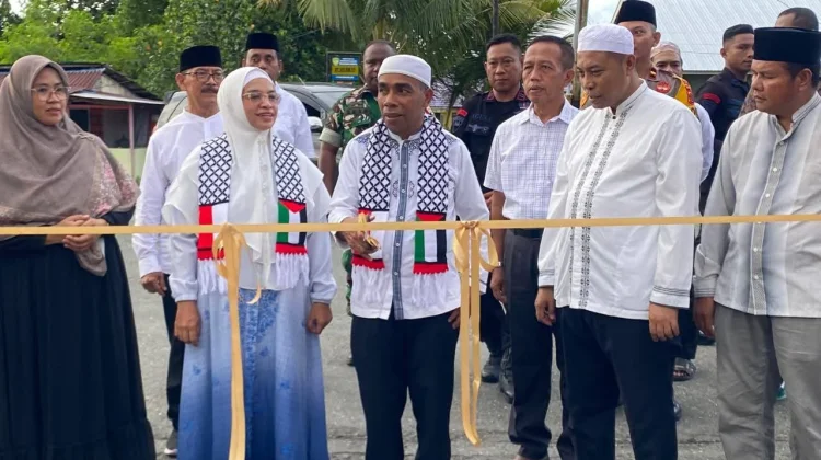 Wakil Wali Kota Tual, Resmikan Kampung Ramadhan