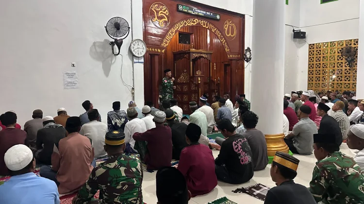 Safari Ramadhan TMMD ke-127 Wujud Kemanunggalan TNI dengan Rakyat di Kepulauan Aru