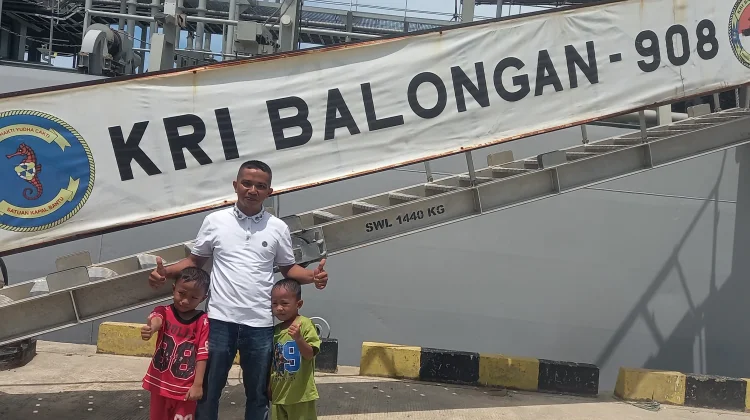 Keliling dalam Kapal KRI Balongan 908 GRATIS!